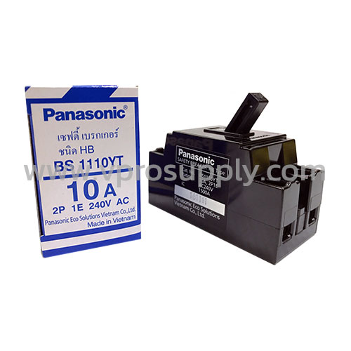 เบรกเกอร์ 2P 10A - Panasonic