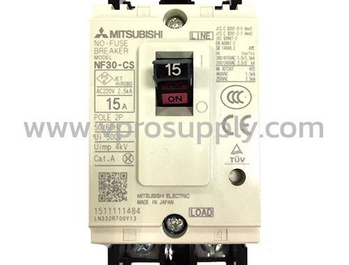 เบรกเกอร์ 2P NF30CS 15A (2.5 KA)