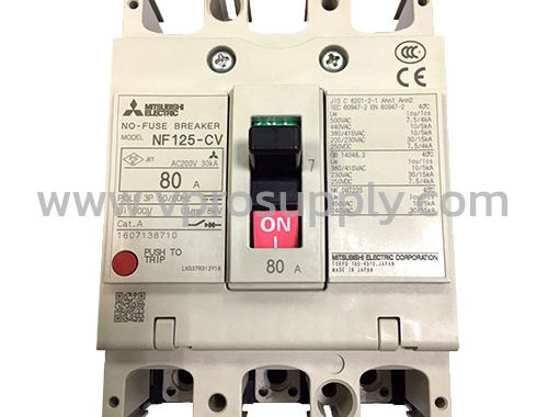 เบรกเกอร์ 3P NF125CV 80A (10 KA)