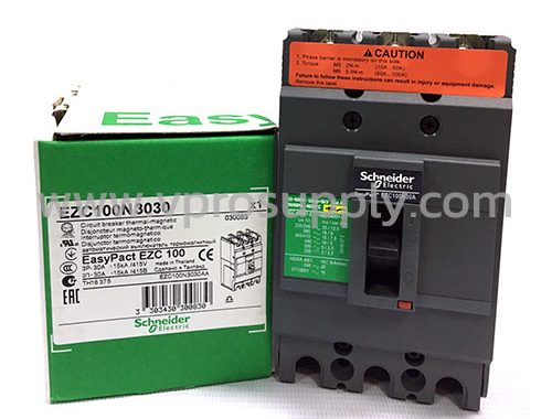 เบรกเกอร์ 3P EZC100N3030  15KA สแคร์วดี