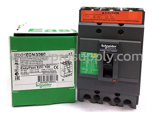 เบรกเกอร์ 3P EZC100N3060  15KA สแคร์วดี