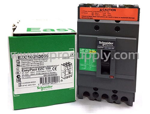 เบรกเกอร์ 3P EZC100H3050  30KA สแคร์วดี