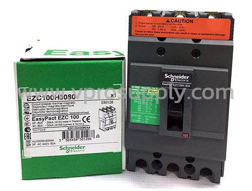 เบรกเกอร์ 3P EZC100H3080 30KA สแคร์วดี